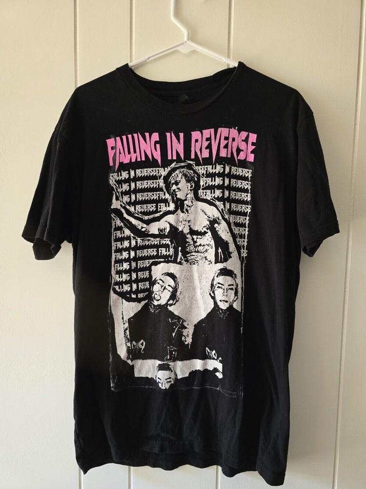 Винтажная футболка группы Falling In Reverse с Ронни Радке, унисекс, размер от S до 5XL, DO0145, унисекс XXXXL