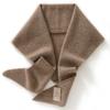 100% Pure Cashmere Triangular Scarf, Warm, Light Luxury and High-end Knitted Neck Protection Headscarf, Small Scarf Shawl
