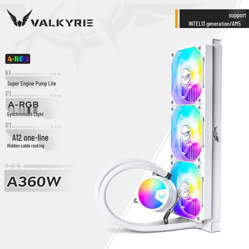 VALKYRIE VK Series ARGB AIO Liquid CPU Cooler