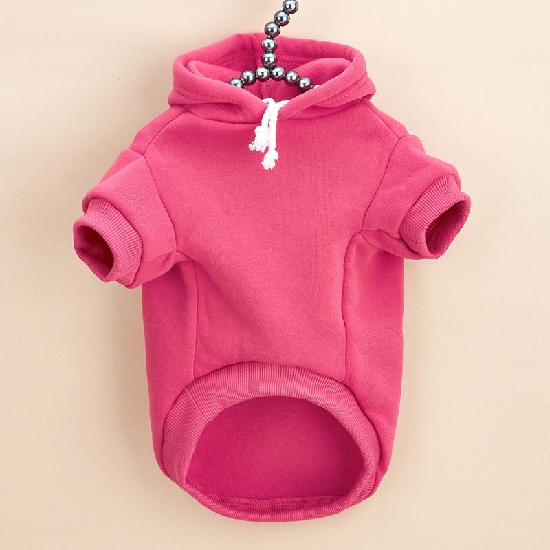 Cozy Puppy Hoodie for Pomeranian, Bichon, and Teddy Dogs - Two-Legged Fleece Sweatshirt