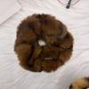 Pinces à cheveux nœud duveteux: Peluche, Fourrure et Élégant pour l'Automne & l'Hiver