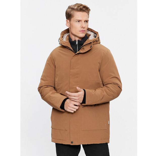 

Зимняя куртка Jack&Jones 12235845, коричневая, стандартного кроя XL