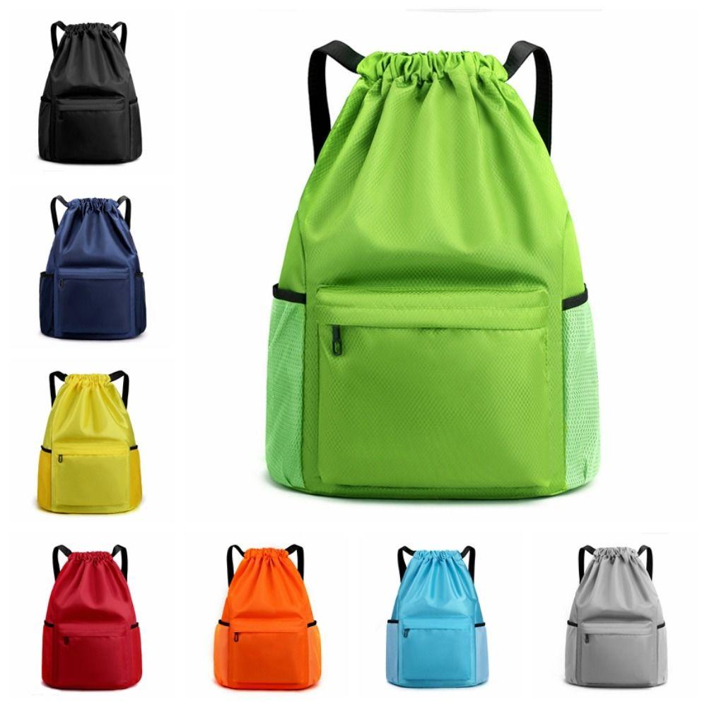 Classified Storage Dry Wet Separation Drawstring Bag Large Capacity Sports Bag Fitness Gym Swim