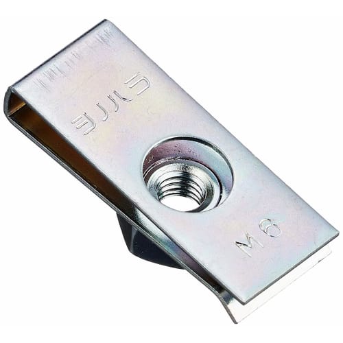 Esco M 6/37x15mm Clip Nuts (5 Pieces) EA949GS-206 Steel Plate