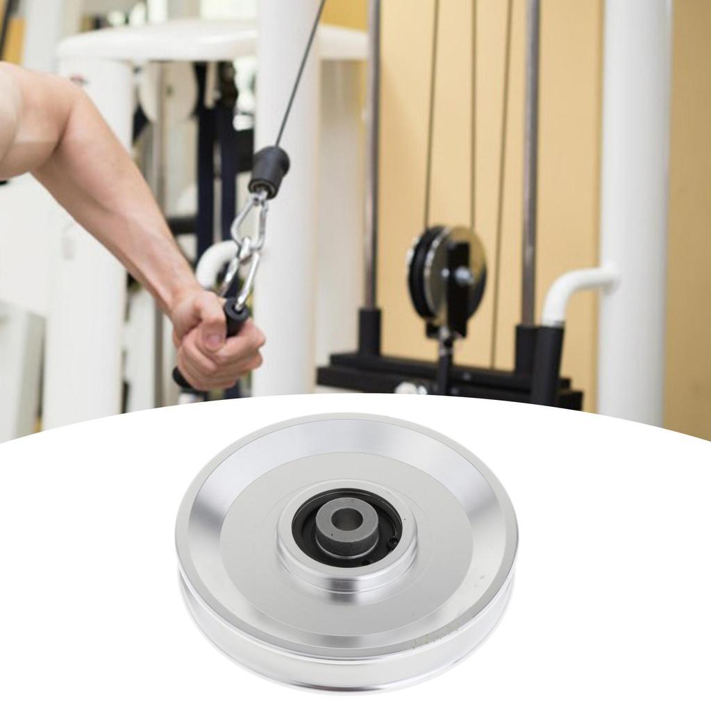 Replacement Fitness Bearing Pulley Wheel Universal Wear-resistant Lightweight