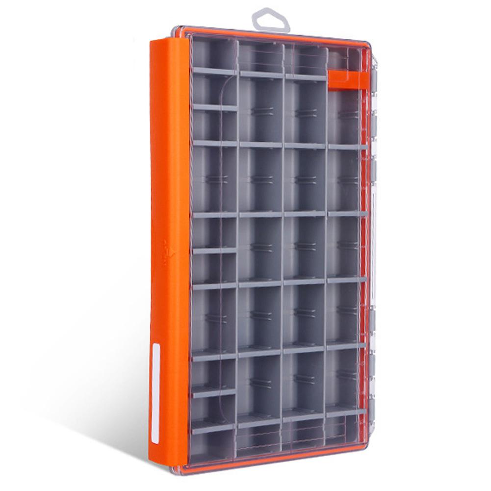 Portable Fishing Gear Accessories Box with Removable Dividers Fish Hook Lure Fake Bait Box Fishing Lure Box Fishing Supplies