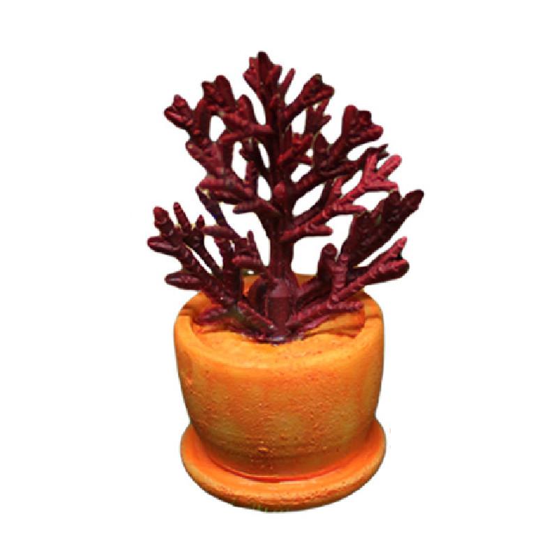 

Landscape Resin Tiny Craft With Green Plants For Housewarming And Celebrations Brown