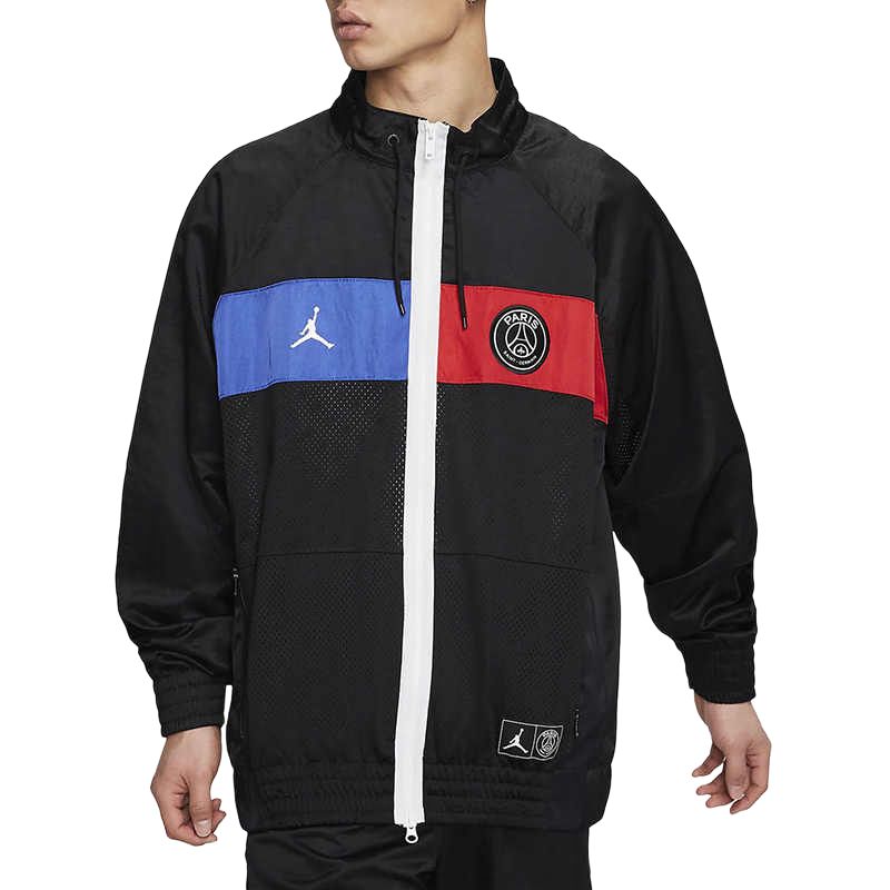 Jordan PSG SUIT JKT PANT Jackets Men's Black Stand Collar Moderate Other BQ8370-011