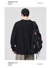 Men's Autumn Trendy Patchwork Round Neck Loose Casual Hoodie Long Sleeve Top