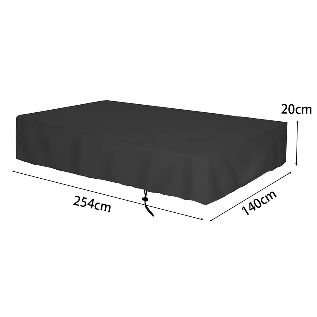 Billiard Pool Table Cover Table Tennis Table Cover Rainproof Water Resistant