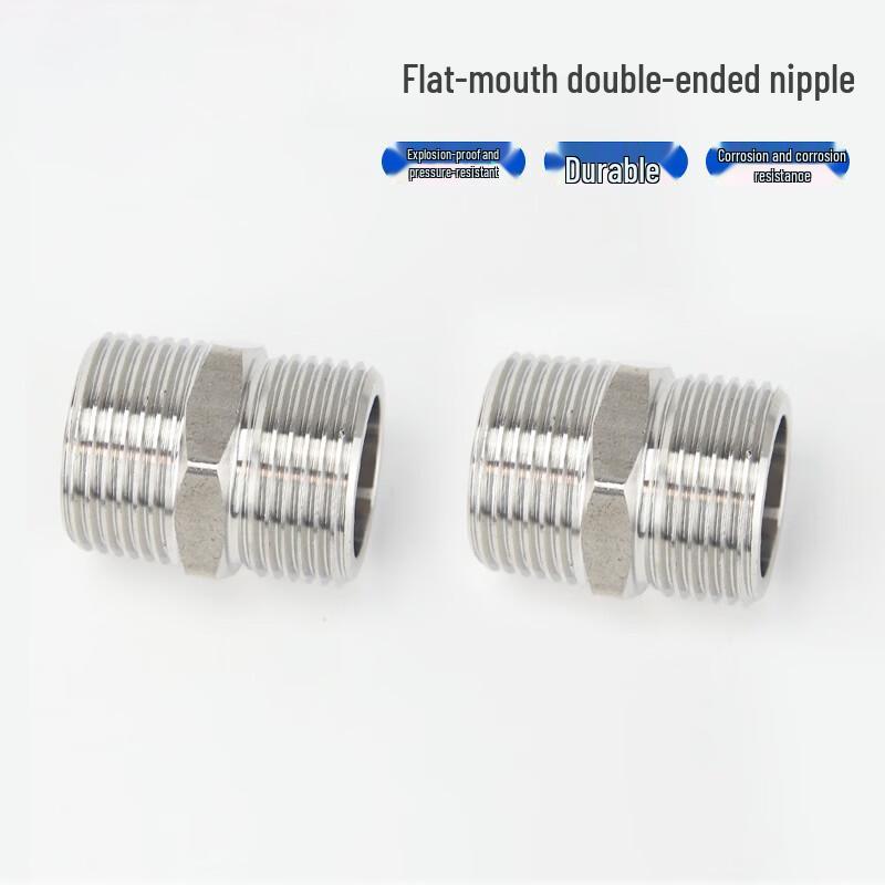 304 Stainless Steel Hex Nipple Connector