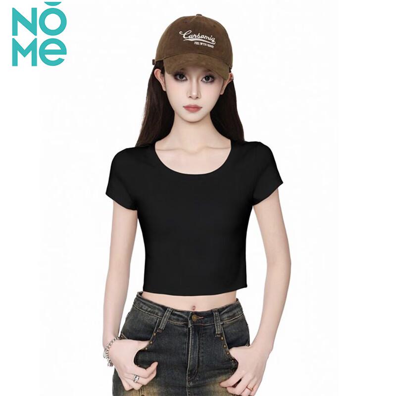 NOMe Women s Slim Fit Crop Top T-shirt 3XL