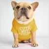 Dog Accessories Pet Vest Letter Printing Two-legged Dog Cloth Round Neck Vest
