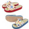 [emptio] Japanese Pattern Platform Tatami Slippers Comfort Plush Indoor Slippers Rush Grass Cushione