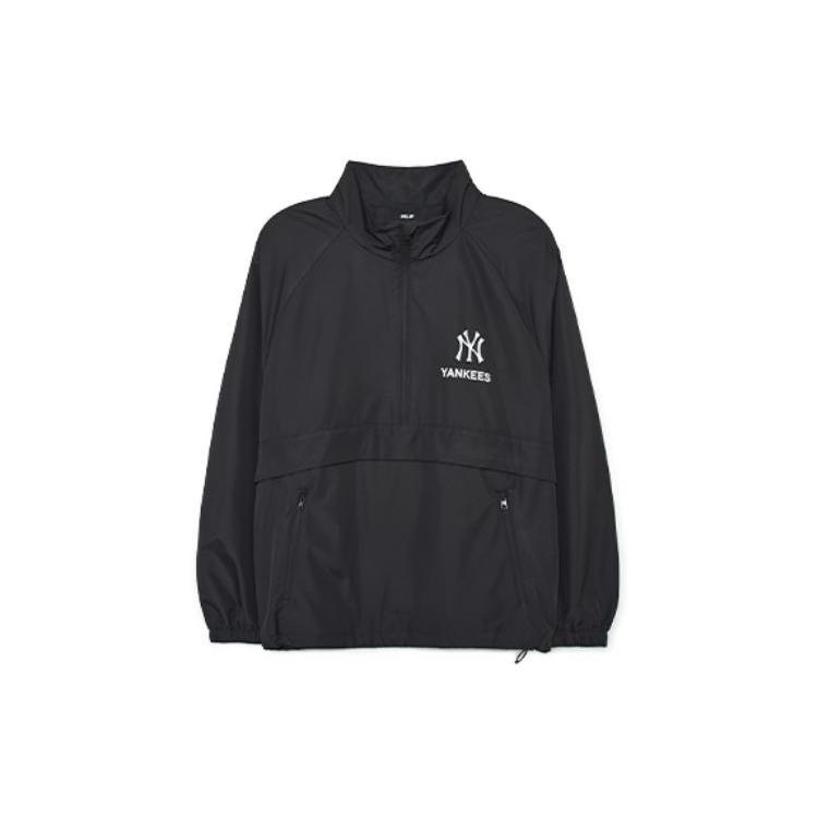 MLB Jackets Men s Black Stand Collar Moderate Other 3AWJB0233-50BKS XS