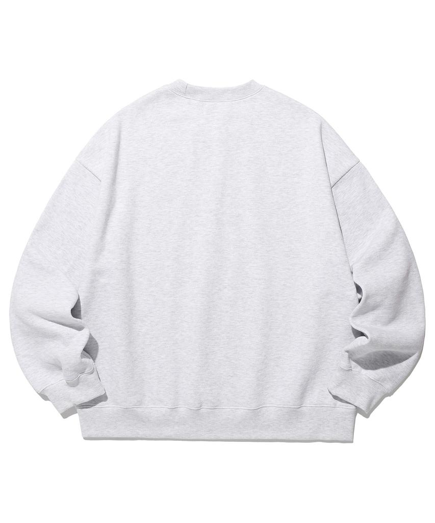 ISTKUNST Circus Bear Sweatshirts_Light Gray(Ik2Dfmm454A)