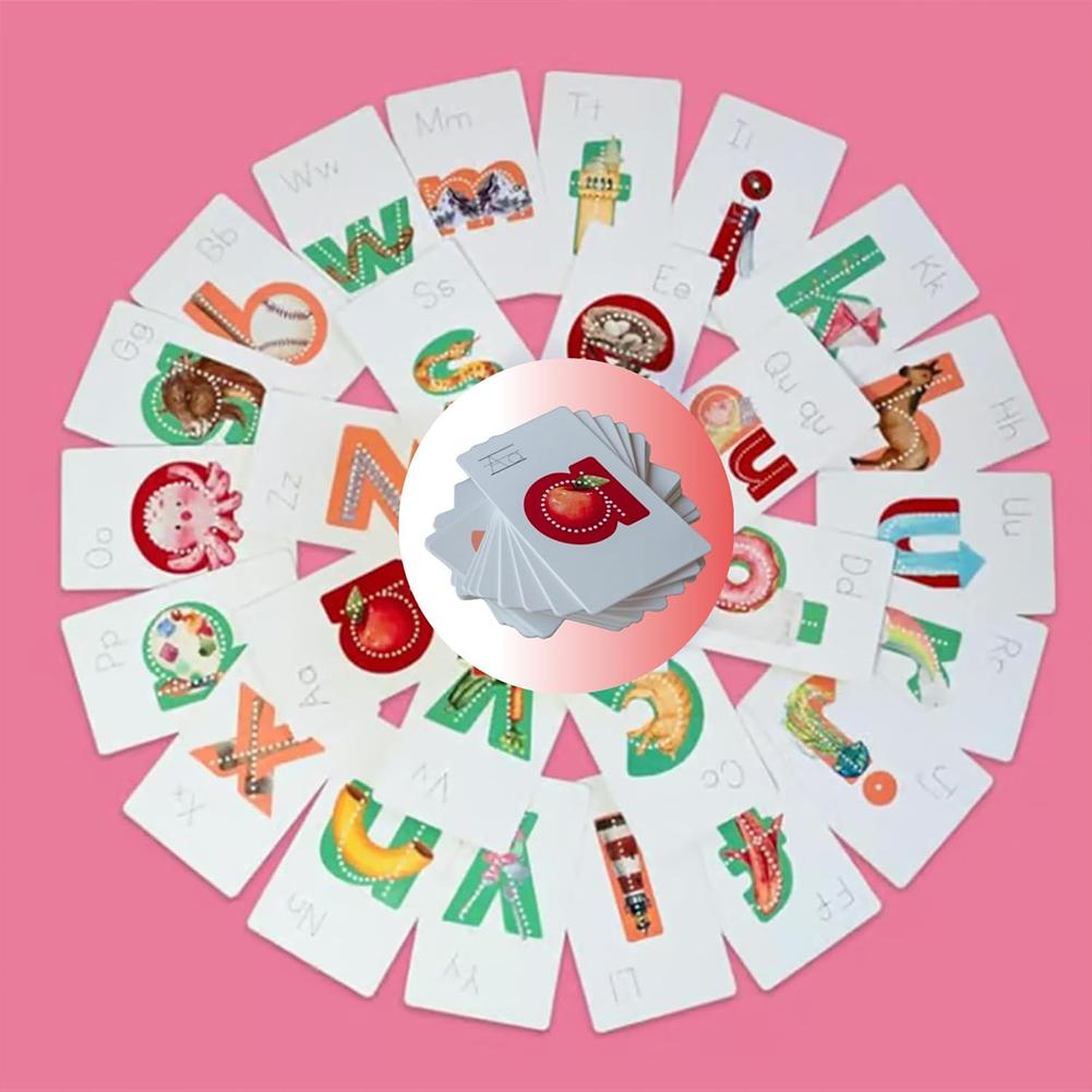 ABC Flash Cards Uppercase and Lowercase Letters Cards Classroom Alphabet Cards for Toddlers