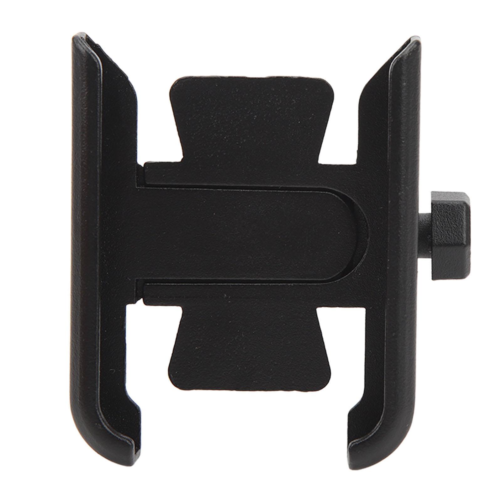 

Bike Phone Bracket Handlebar Metal Phone Clamp 360 Degrees Rotation Cushion Padding Anti Shake Quick Relse sy Installation for Bikes Scooters