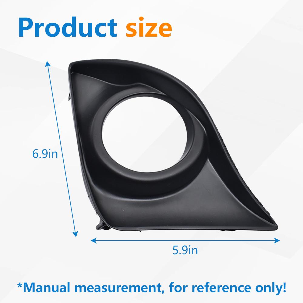 Front Bumper Fog Lamp Light Cover Frame Trim Lid Bezel For Lexus IS250 IS350 2011 2012 2013 8148153020 8148253020