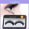 Hot Selling 027 Natural Long False Eyelashes Wholesale Bulk 2000 Pairs Handmade Cotton Stem Eyelashes