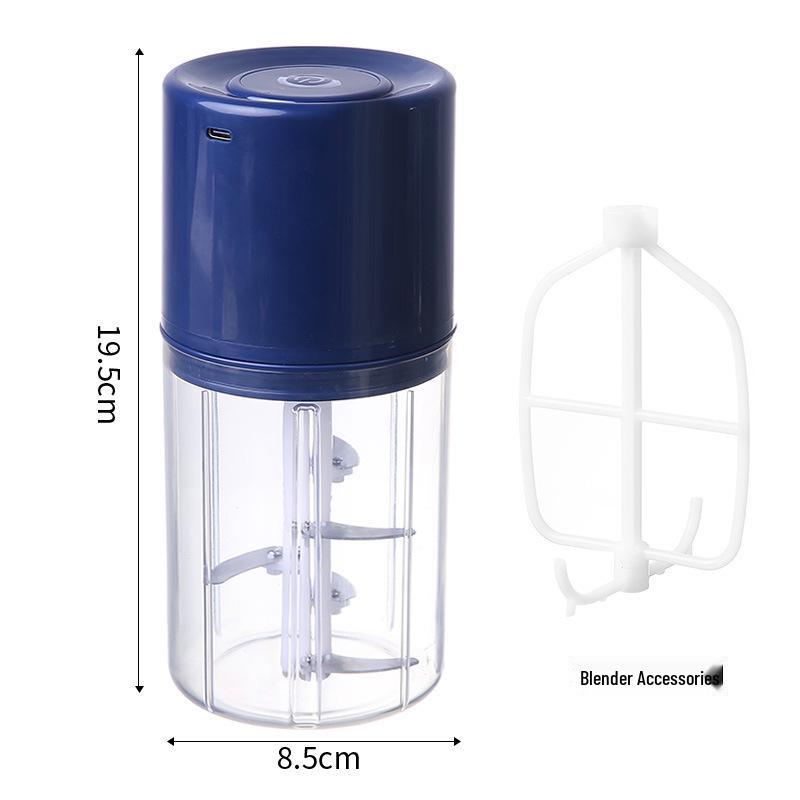 Silicone DIY Ice Cream Popsicle and Donut Mold with Lid English темно-синий