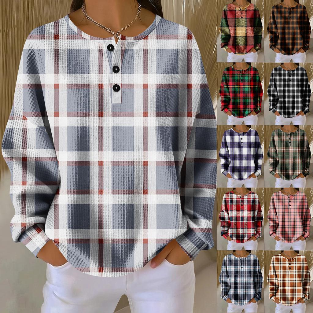 Dámské ležérní košile s dlouhým rukávem, topy na knoflíky s výstřihem do V, volný úplet, podzimní oblíbené pro ženy