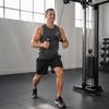 Steel Adjustable Back Training Machine Pull Up Bar Handle Gym Exercise Grip for