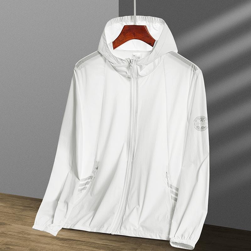 UPF50+ Atmungsaktive Nylon-Spandex-Sonnenschutzkleidung für Männer und Frauen, Anti-UV, Logo anpassbar