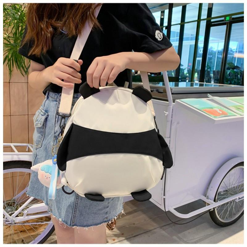 Panda Backpack Women's Japanese Cartoon Cute Ins Style Children's Small Fresh Light