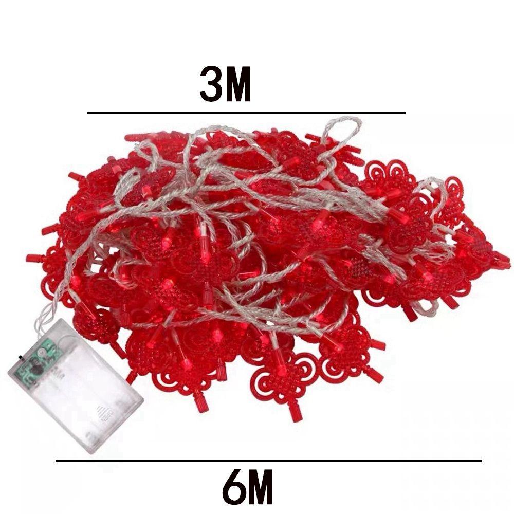 Festival Party Supplies New Year Night Lights String Light Red Lantern Lantern Lamp Lights Decor