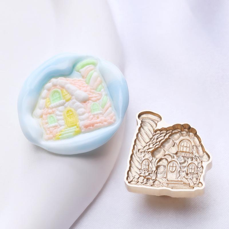 Embossed Call Series Lacquer Seal Head Suitable for Stamps Envelopes Gifts Greeting Cards Wax Sealing Tools