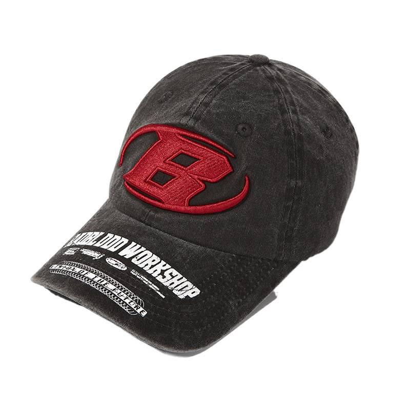 Wasc Flouse Baseball Cap Vintage Embroidered Cotton Sunshade For Casual Spring Summer Wear