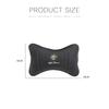 Car Seat Headrest Auto Logo Neck Pillow For Alfa Romeo Giulia Stelvio Giulietta 156 159 147 Mito Tonale Brera Disco 156 15 decal