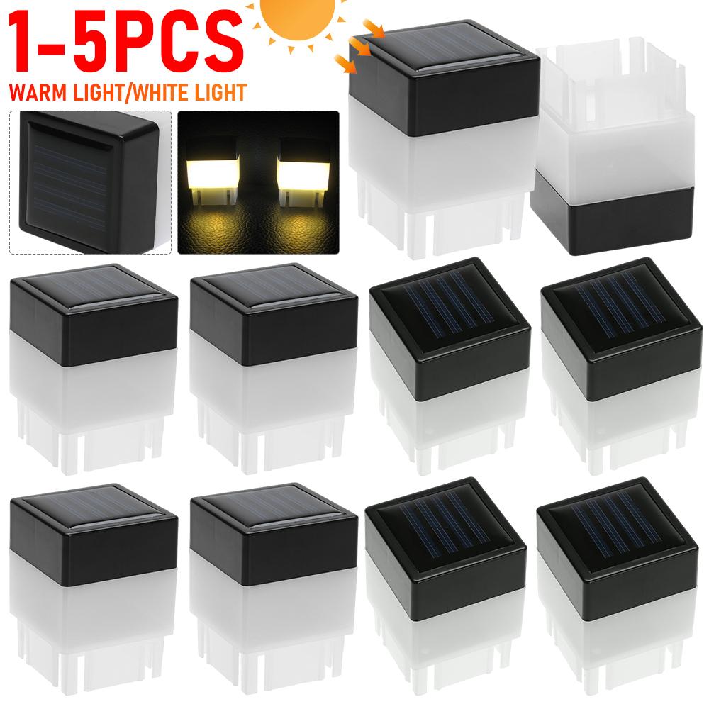 1-10PCS LED Solar Lamp Outdoor Solar Light Waterproof LED Solar Light For Porch Path Street Garden Stairs Lawn Corridor Fence