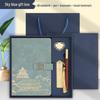 Custom Chinese Style Notebook Gift Set: Personalized Business Diary with Logo