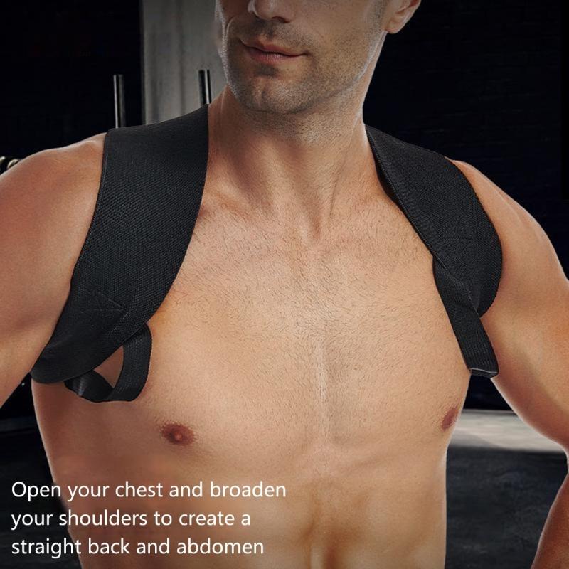 Adjustable Postures Corrector for Men & Women, Comfortable Back Support Brace Invisible Wearable for Office, Gym