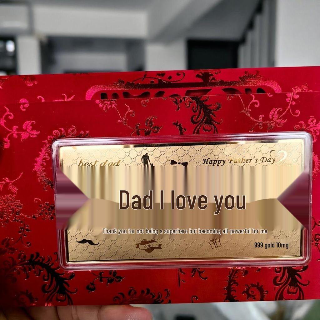 Year of the Horse 999 Gold Note 10mg - New Year Valentine's Gift for Men & Women In Red Envelope