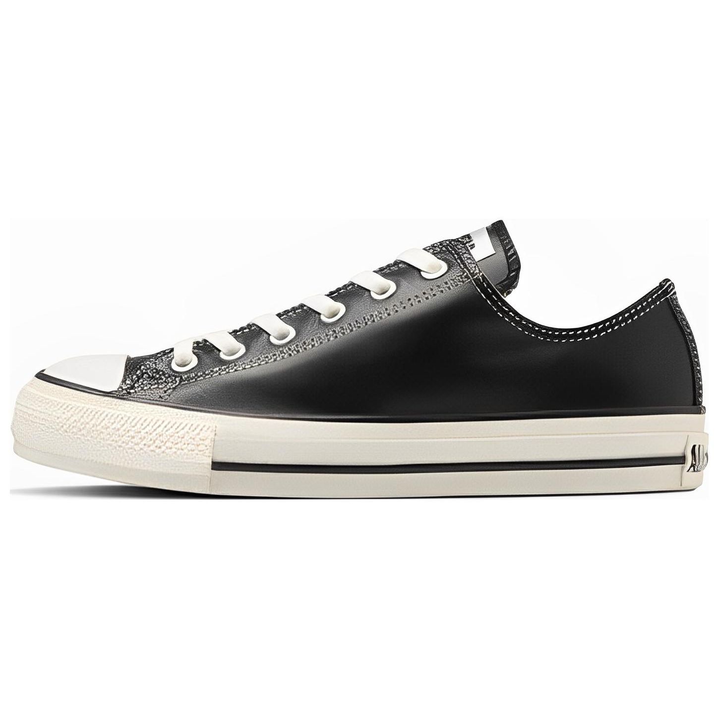 

Кроссовки унисекс Converse All Star Olive Green Leather OX Black 31309190 38