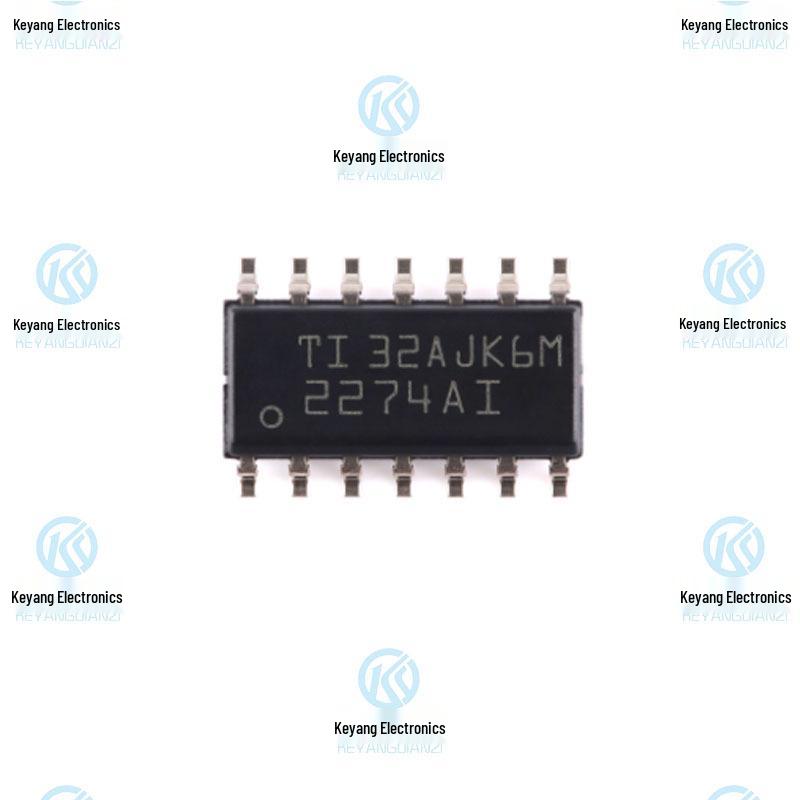 New 2274AI Quad Rail-to-Rail Operational Amplifier IC (TLC2274AIDR SOIC-14)
