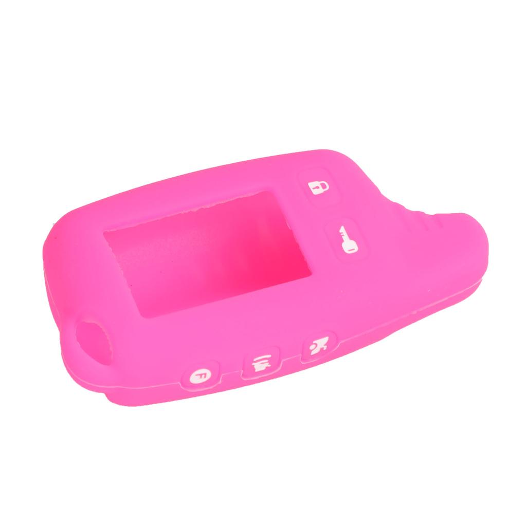 Jingyuqin Tw9010 Silicone Case KeyChain For Russian 2-way Alarm System Alarm Key Fob For Tomahawk Tw9010 9010