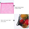 [POPETPOP] 6-Piece Drawstring Mesh Bag, Storage Pouch, Portable Outdoor Bag