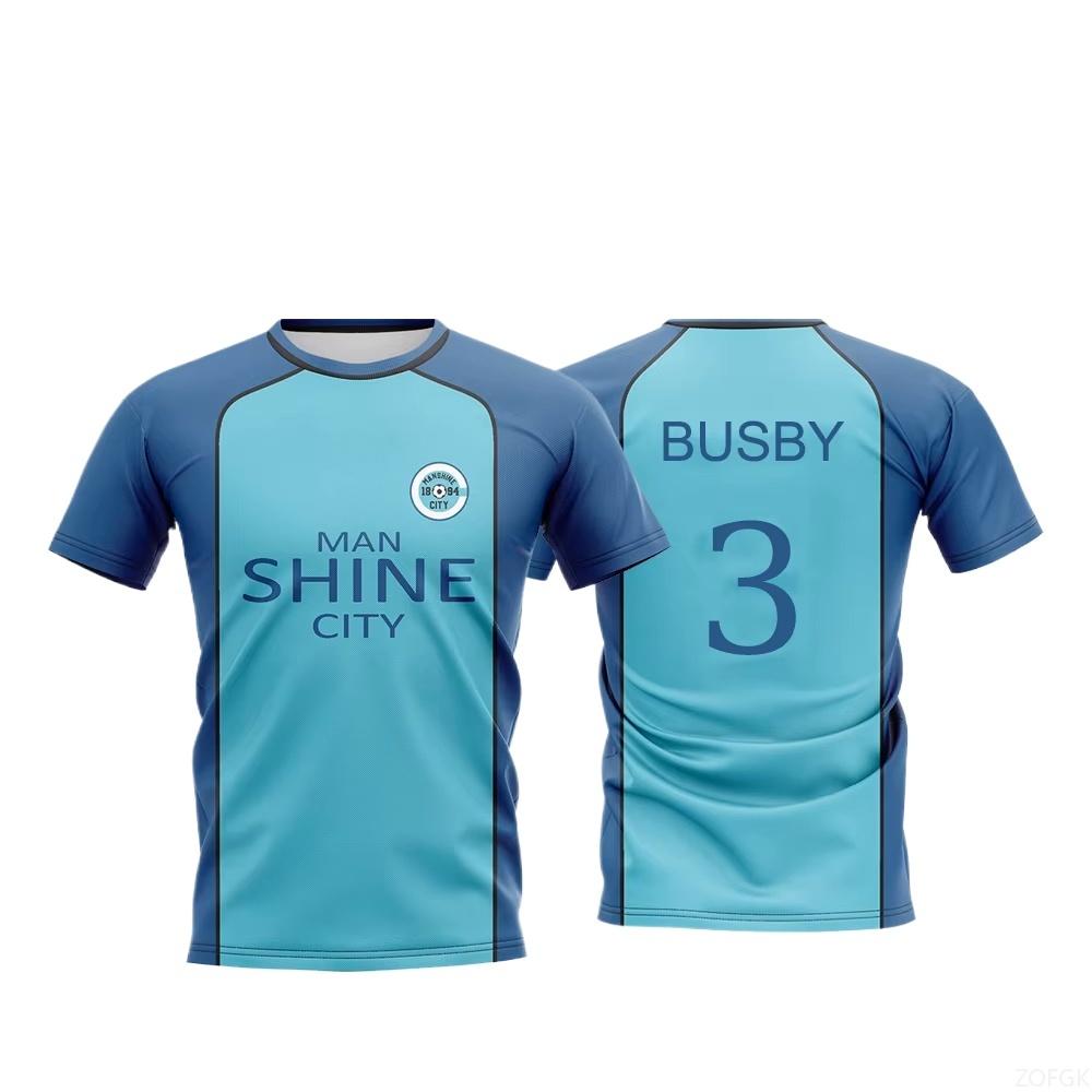 Blue Lock Manshine City Maglietta Uniforme T-shirt NAGI Anime Giapponese Gioco di Ruolo Top Uomo e Donna Maillot