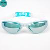 High-Definition Anti-Fog Electroplated Swimming Goggles with Silicone Straps