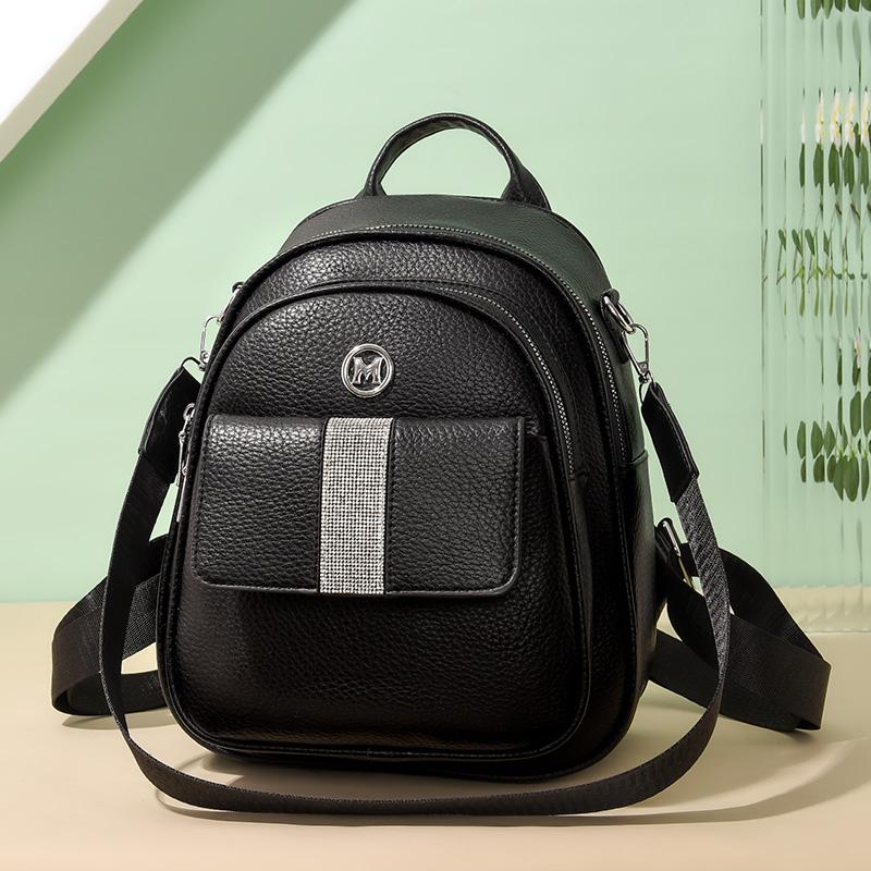 Sac à dos étudiant en PU pour femme