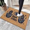 1pcs Non-Slip Door Mat Dirt Resistant Easy Clean Welcome Mat for Home Outdoor Entrance Bedroom Balcony Polyester Floor Rug