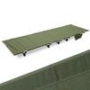 Ultralight Folding Camp Cot Oxford Fabric Aluminum Frame Full Size Portable Bed Sturdy Support for Camping Office Nap Multi-Scene Use