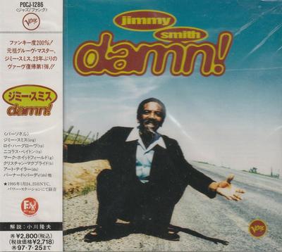CD JIMMY SMITH  Damn POCJ1286 Verve Records 1995 Japan ObiJazz Used