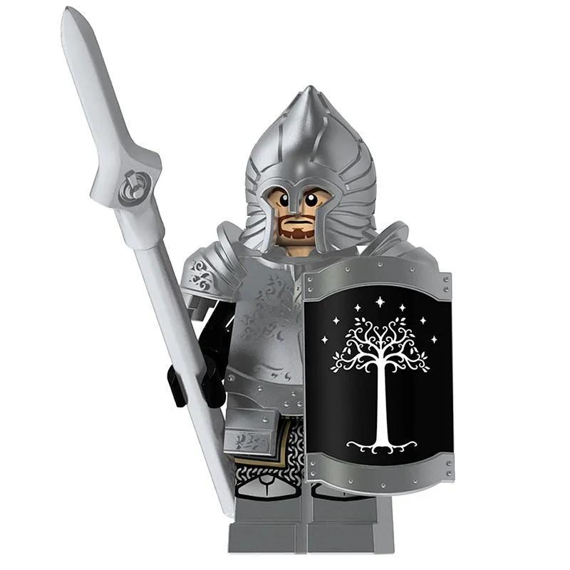 Assembling Toy Minifigure Building Blocks Children's Gift Antique Knight