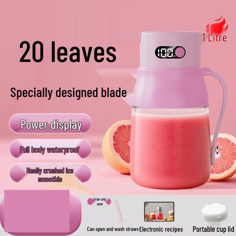 ZISIZ Large Capacity Portable Juicer Bottle