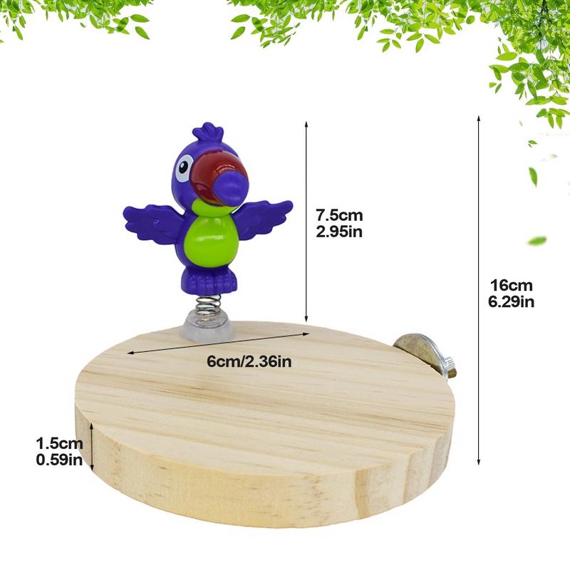 Parrot Stand Bird Cage Accessories Natural Chewable Enrichment Toy Playground Accessories For Conure Chicken Pigeon Indoor